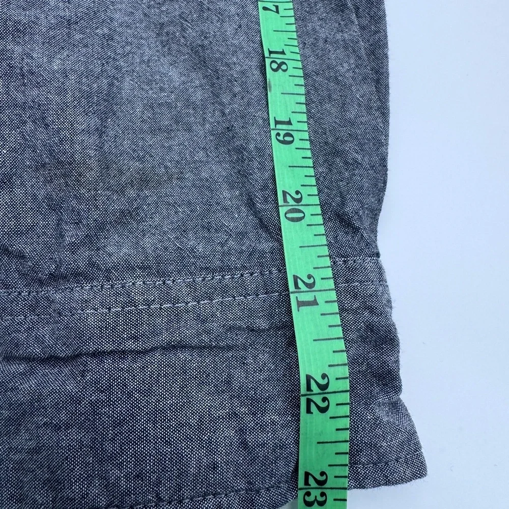 Nike 6.0 Heather Gray Button Down Kids Skater Hooded Shirt, Size‎ L